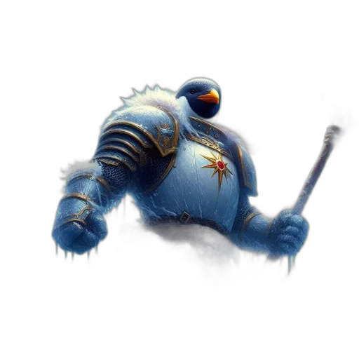 robot, staff, creature, animal transparent PNG cut-out