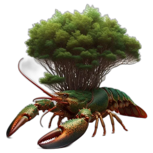 creature, animal, dragon, tree transparent PNG cut-out