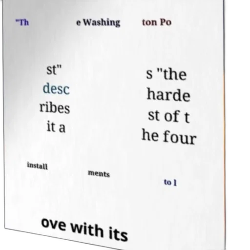 washington, post, describes, hardest transparent PNG cut-out