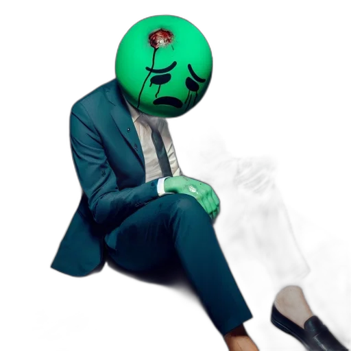 mask, staff, jacket, robot transparent PNG cut-out