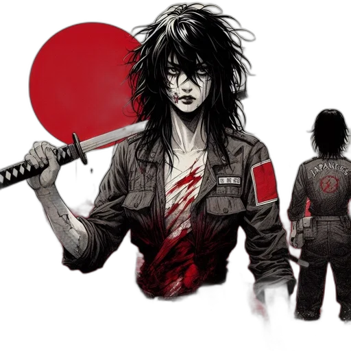 jacket, concept art, comic book art, fantasy art transparent PNG cut-out