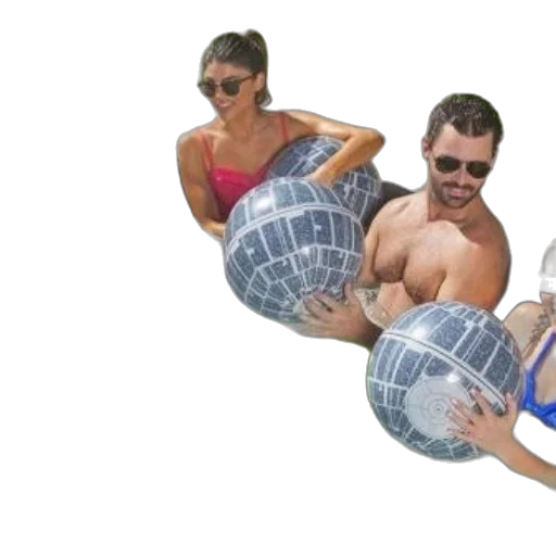 underwater, people, pool, holding transparent PNG cut-out