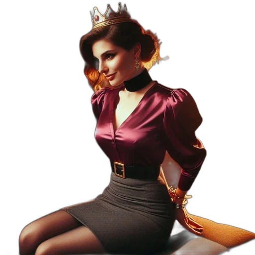 crown, dress, staff, jewelry transparent PNG cut-out
