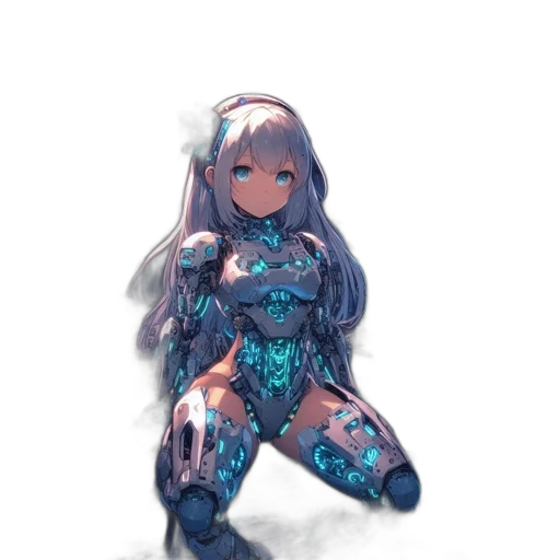 dress, robot, weapon, creature transparent PNG cut-out