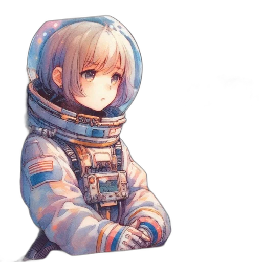 robot, jacket, dress, face transparent PNG cut-out