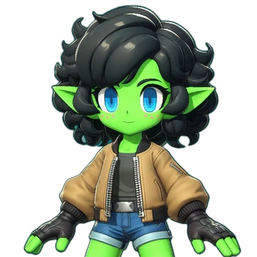 staff, jacket, 3d render, concept art transparent PNG cut-out