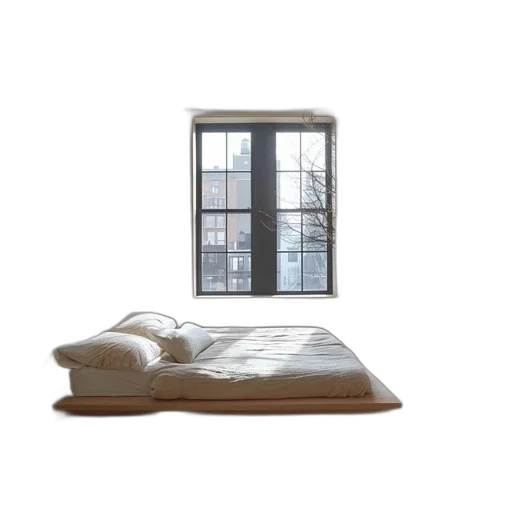 furniture, 3d render, photorealistic, snow transparent PNG cut-out