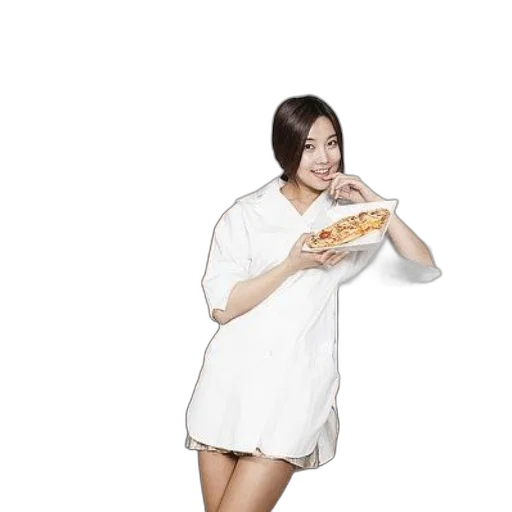 food, dress, monochrome, woman transparent PNG cut-out