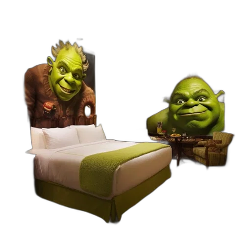 furniture, mask, creature, concept art transparent PNG cut-out