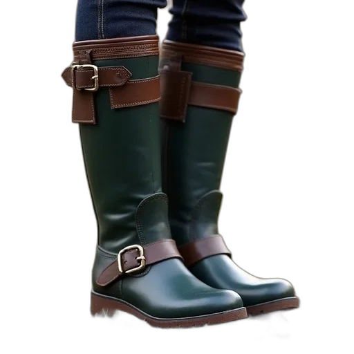 shoes, jacket, staff, weapon transparent PNG cut-out