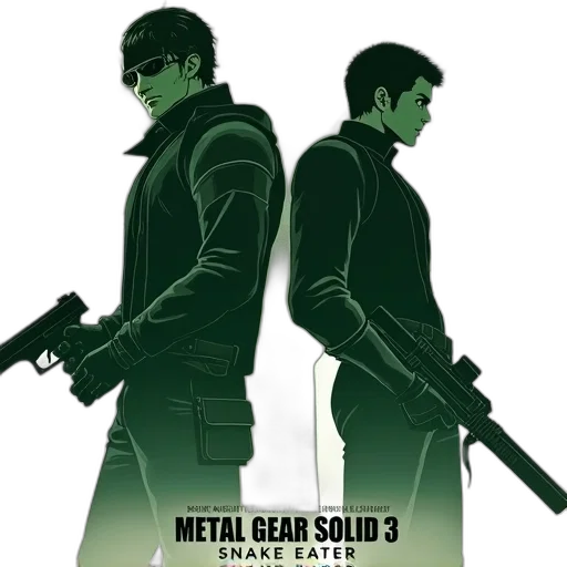 comic book art, concept art, green, stylized transparent PNG cut-out