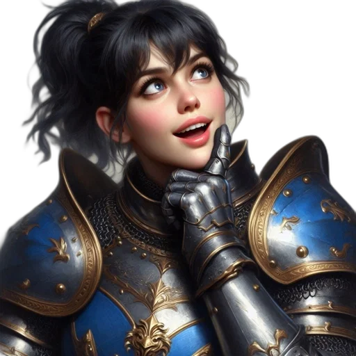 sword, face, weapon, fantasy art transparent PNG cut-out