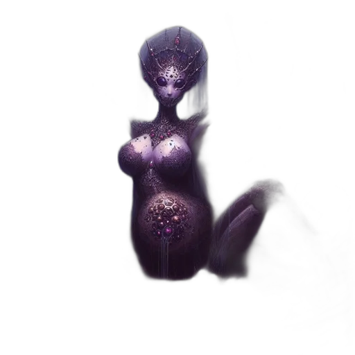 dress, creature, robot, jewelry transparent PNG cut-out