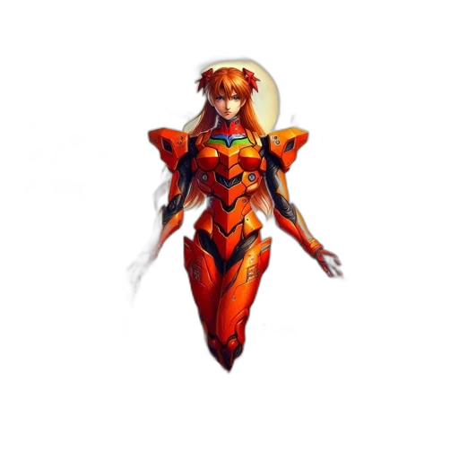 robot, dress, staff, weapon transparent PNG cut-out