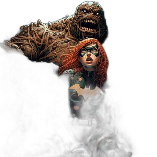 creature, comic book art, concept art, fantasy art transparent PNG cut-out