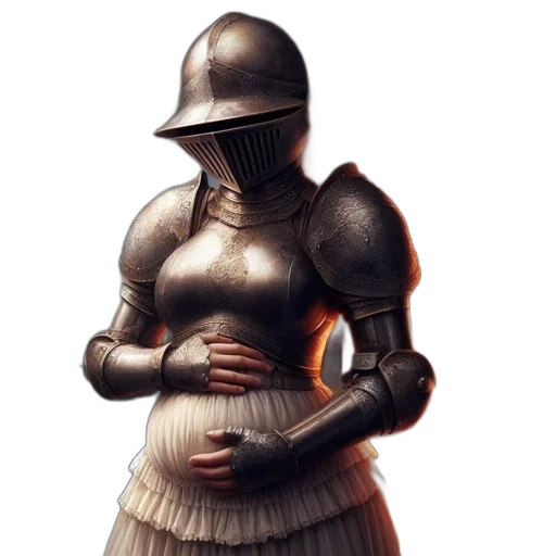 dress, sword, weapon, hat transparent PNG cut-out