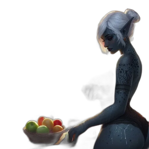 robot, food, staff, concept art transparent PNG cut-out