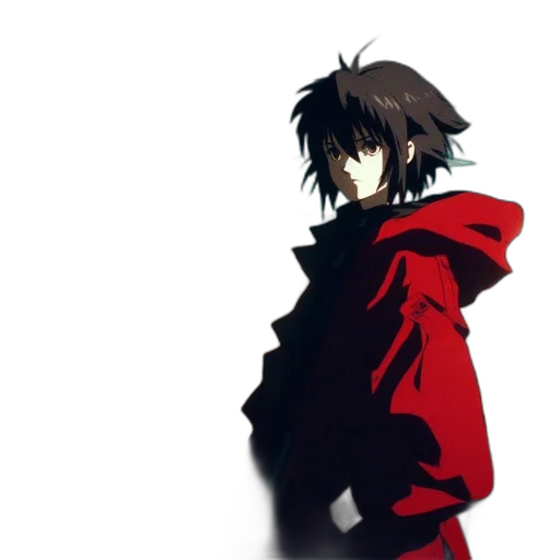 jacket, mask, concept art, anime transparent PNG cut-out