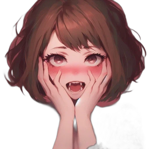 face, creature, mask, hair transparent PNG cut-out