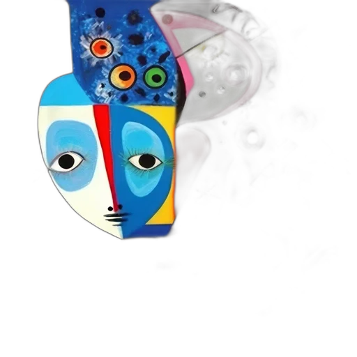 mask, jewelry, shoes, face transparent PNG cut-out