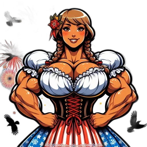 dress, comic book art, cartoon, pixel art transparent PNG cut-out