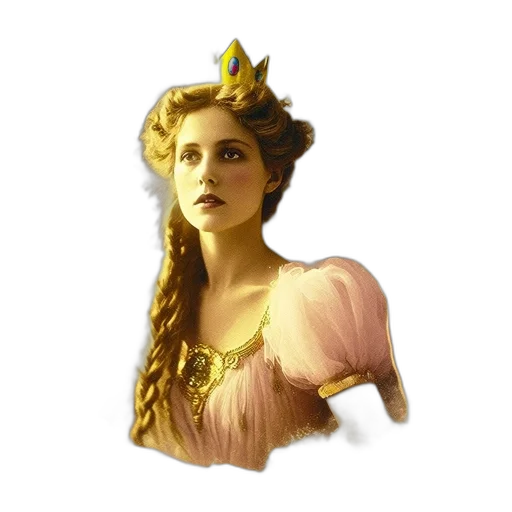 crown, jewelry, staff, dress transparent PNG cut-out