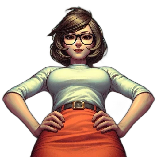 dress, staff, face, robot transparent PNG cut-out