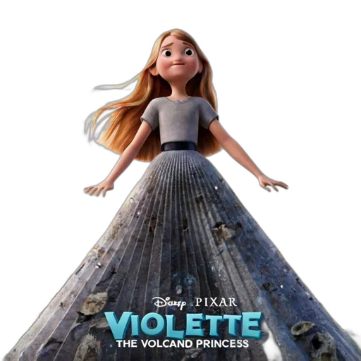 dress, concept art, 3d render, young transparent PNG cut-out