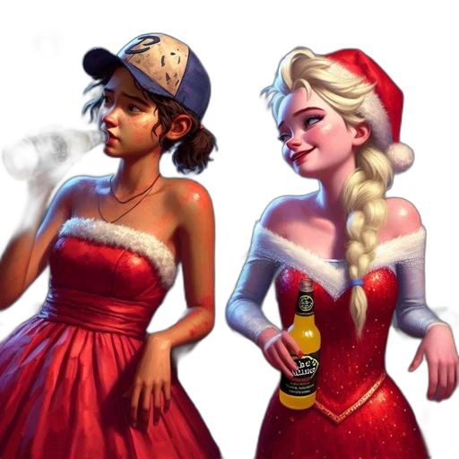 dress, hat, concept art, fantasy art transparent PNG cut-out