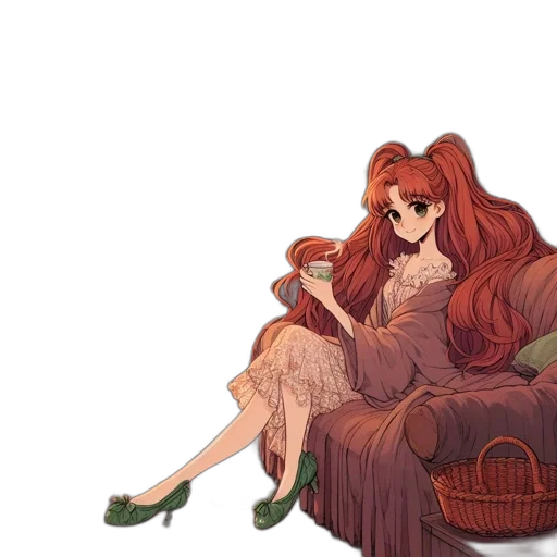 dress, shoes, furniture, crown transparent PNG cut-out