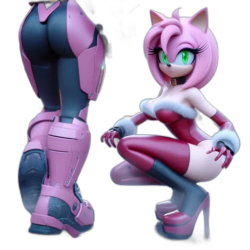robot, weapon, concept art, 3d render transparent PNG cut-out