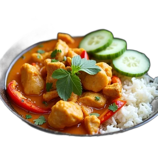 food, bowl, thai, curry transparent PNG cut-out