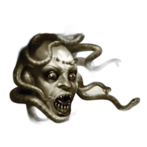creature, mask, face, staff transparent PNG cut-out