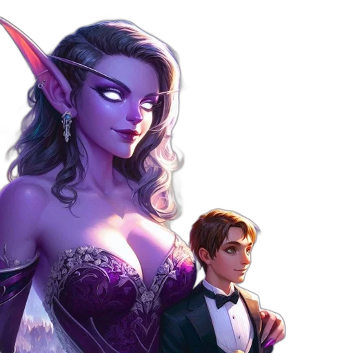 fantasy art, concept art, comic book art, pixel art transparent PNG cut-out