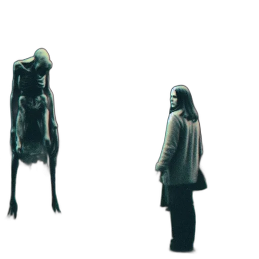 creature, robot, jacket, mask transparent PNG cut-out