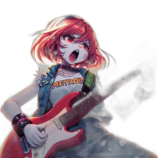 jacket, weapon, staff, anime transparent PNG cut-out