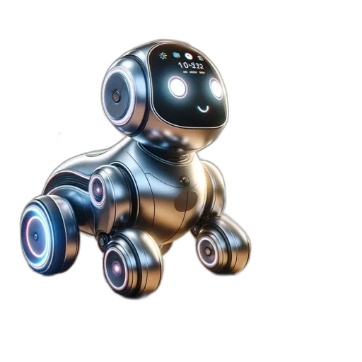 robot, 3d render, concept art, interactive transparent PNG cut-out
