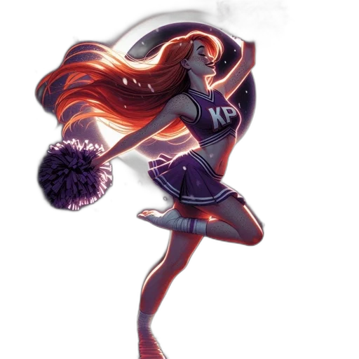 hair, mask, creature, dress transparent PNG cut-out