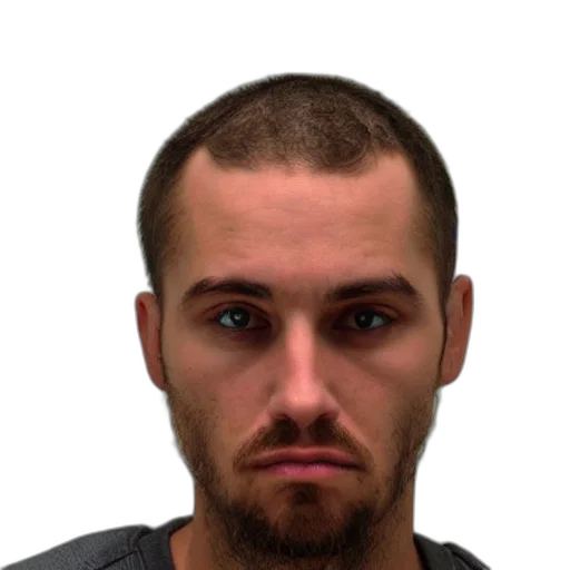 face, staff, photorealistic, 3d render transparent PNG cut-out