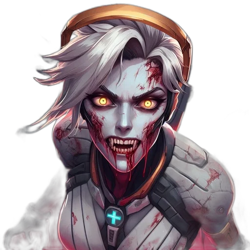 face, staff, robot, concept art transparent PNG cut-out