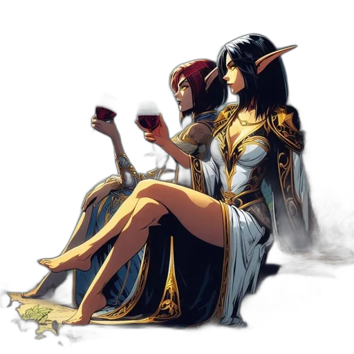 jewelry, fantasy art, concept art, comic book art transparent PNG cut-out