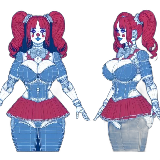 dress, concept art, 3d render, pixel art transparent PNG cut-out