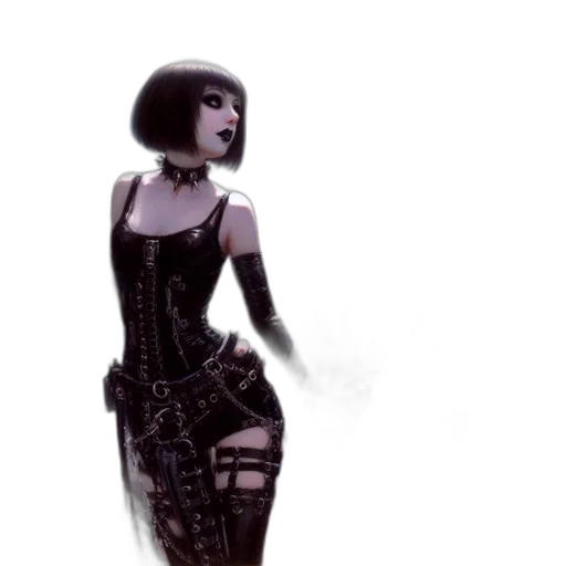 dress, hat, concept art, fantasy art transparent PNG cut-out