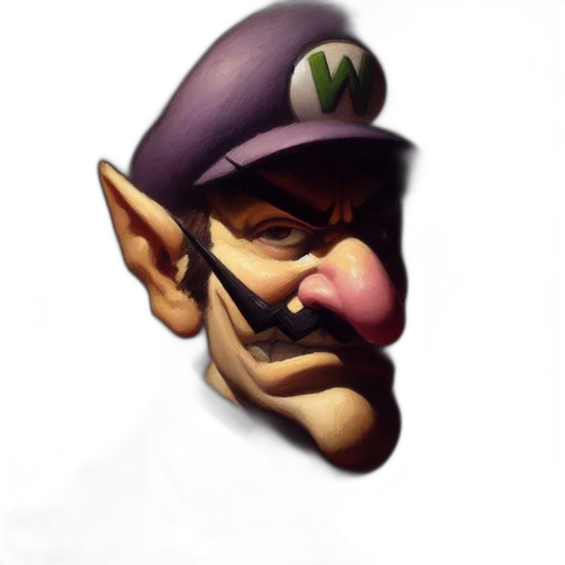 face, hat, mask, staff transparent PNG cut-out