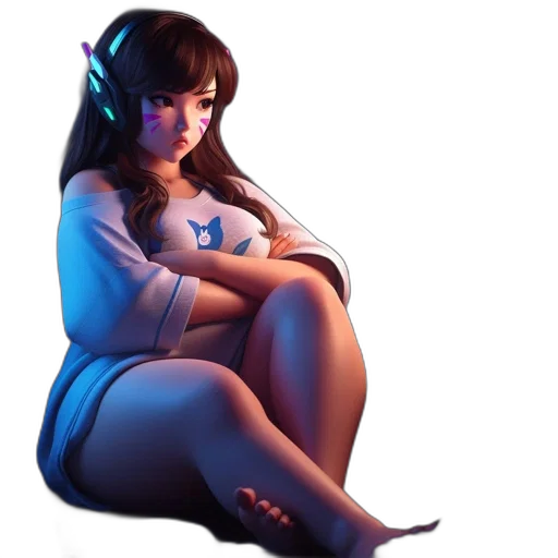 robot, dress, staff, weapon transparent PNG cut-out