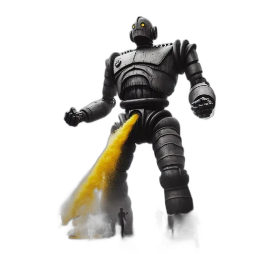 robot, staff, weapon, sword transparent PNG cut-out