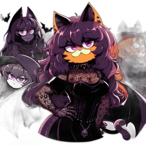 creature, mask, dress, pixel art transparent PNG cut-out