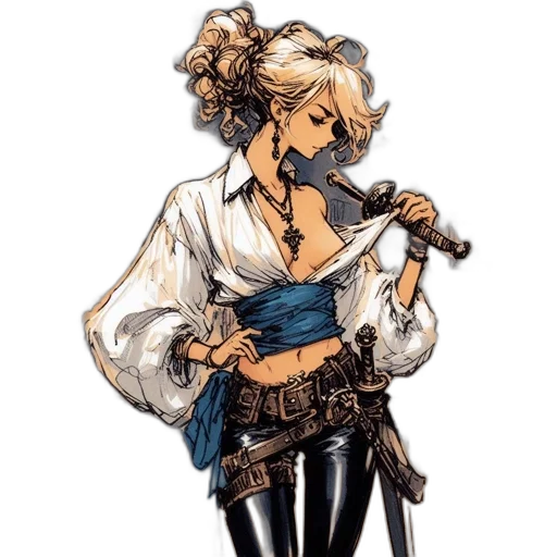 staff, weapon, jacket, sword transparent PNG cut-out