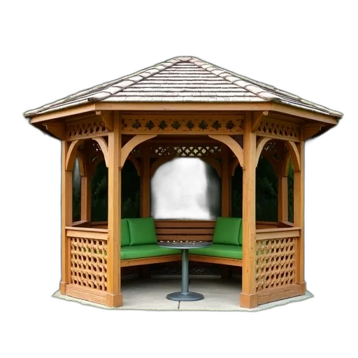 furniture, building, umbrella, staff transparent PNG cut-out