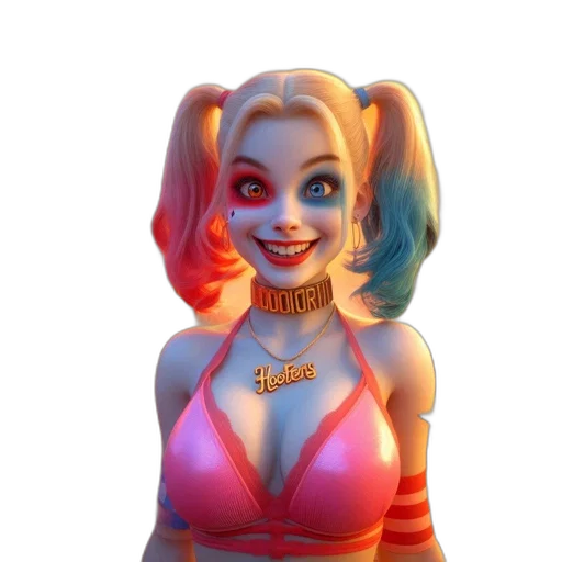 face, dress, 3d render, concept art transparent PNG cut-out